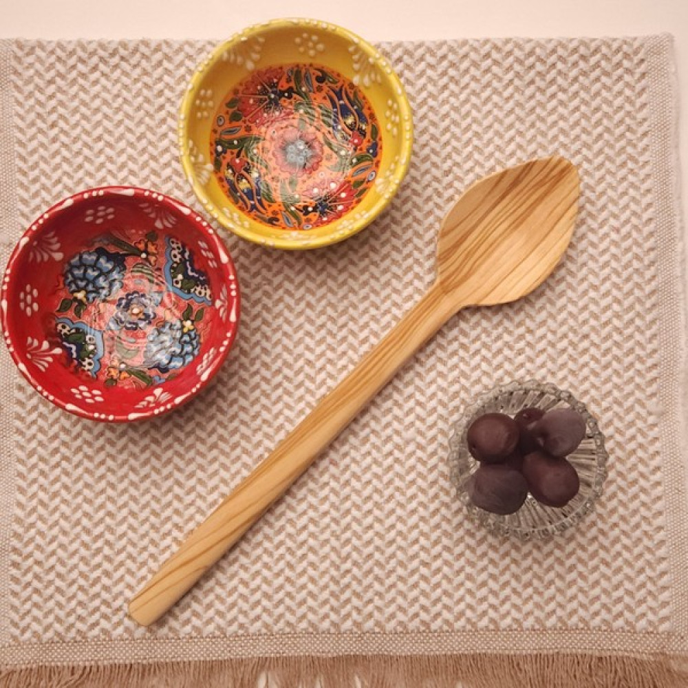Kıyı Bucak Tahta Kaşık, Zeytin Kaşık, Ahşap Kaşık, 23 cm Çatal / Kaşık / Bıçak Takımları Fiyatı