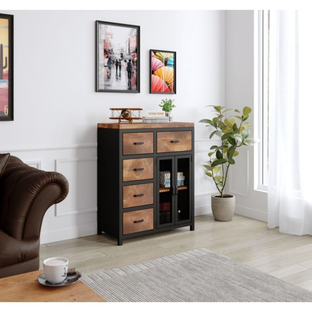 Kıymık Home 5008 Dresuar Size Özel Üretim - Gerçek Ağaç - Ceviz Dresuar / Makyaj Masası Fiyatı