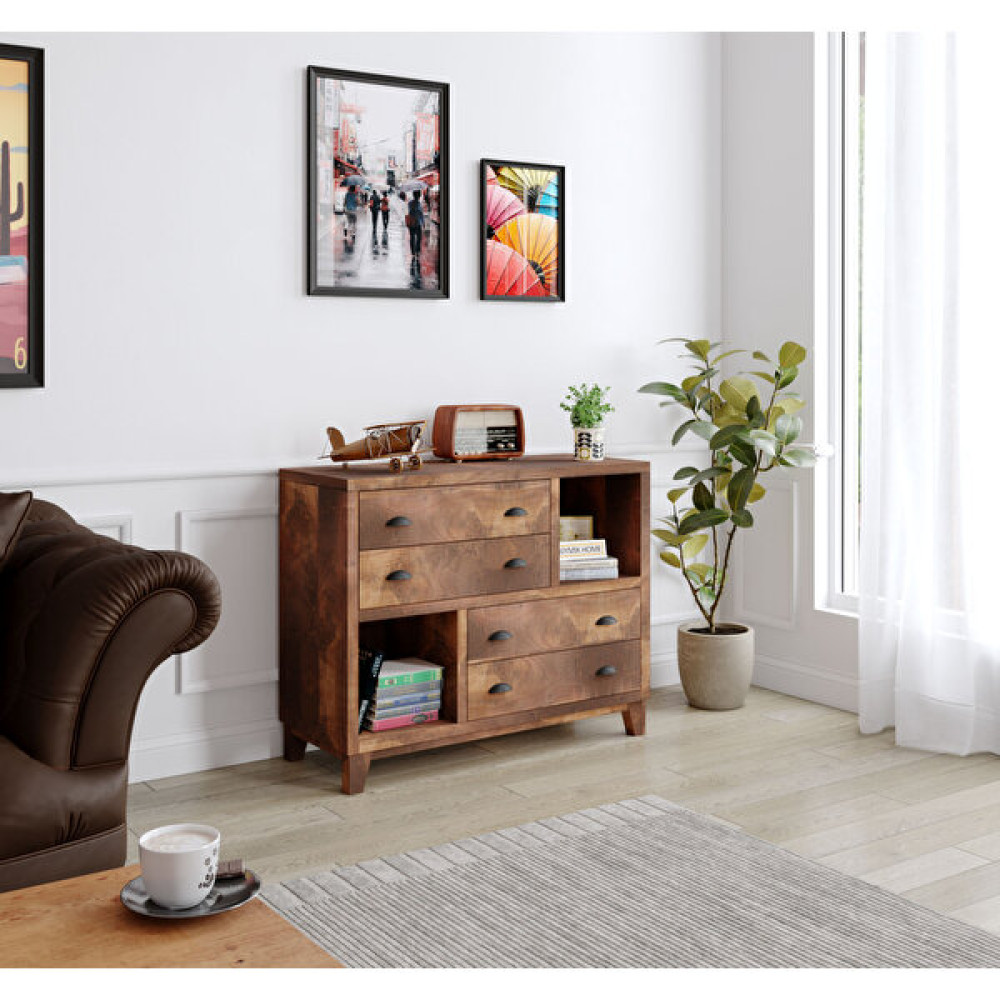 Kıymık Home 5010 Dresuar Size Özel Üretim - Gerçek Ağaç - Ceviz Dresuar / Makyaj Masası Fiyatı