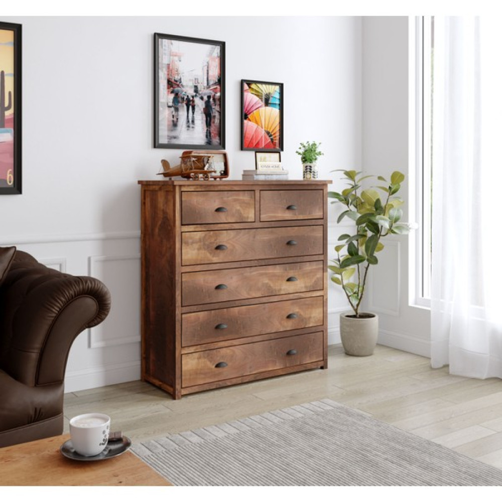 Kıymık Home 5011 Dresuar Size Özel Üretim - Gerçek Ağaç - Ceviz Dresuar / Makyaj Masası Fiyatı