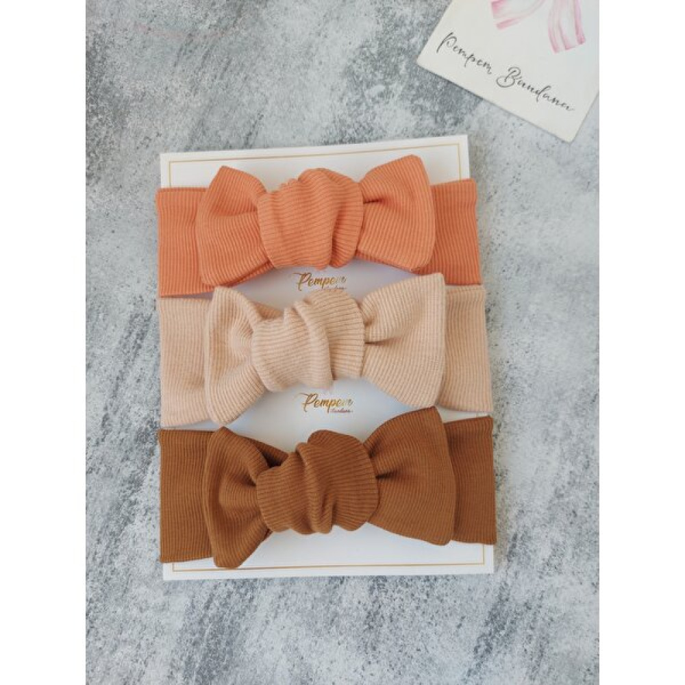 Kız Bebek Ribana Bandana 3 Lü Set Bebek Saç Bandı Fiyatı
