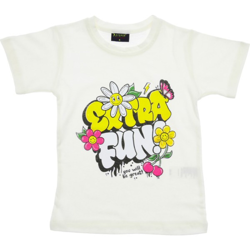 Kız Çocuk T-Shirt Kelebekli Kız Çocuk T-shirt Fiyatı