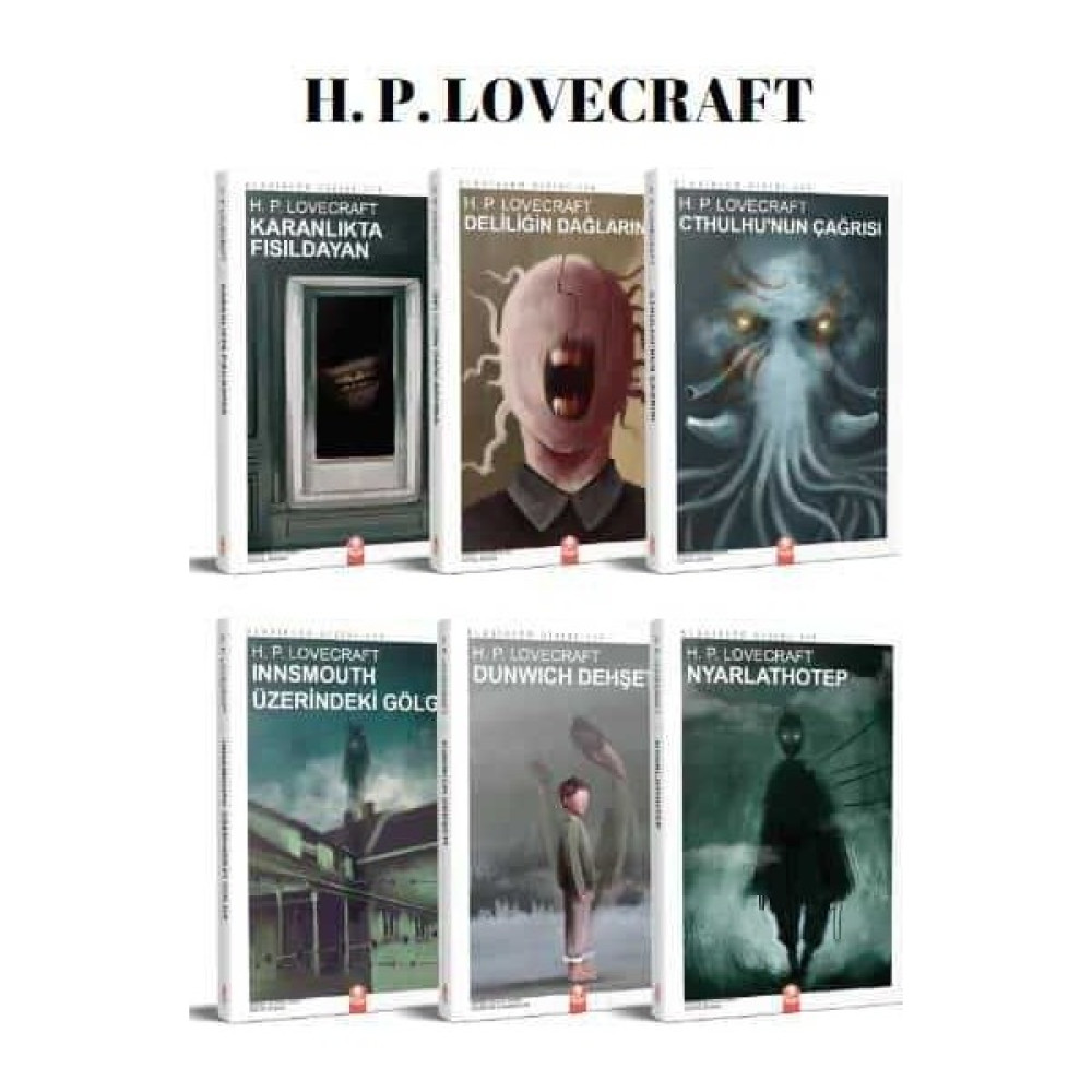 Kızıl Panda Yayınevi H. P. Lovecraft Seti - 6 Kitap Dünya Edebiyatı Fiyatı