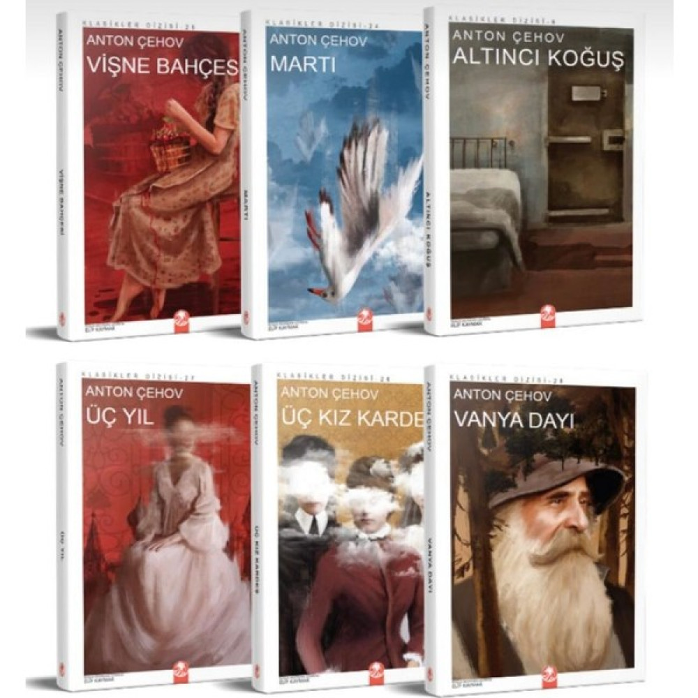 Kızıl Panda Yayınları Anton Çehov Seti (6 Kitap) Dünya Edebiyatı Fiyatı