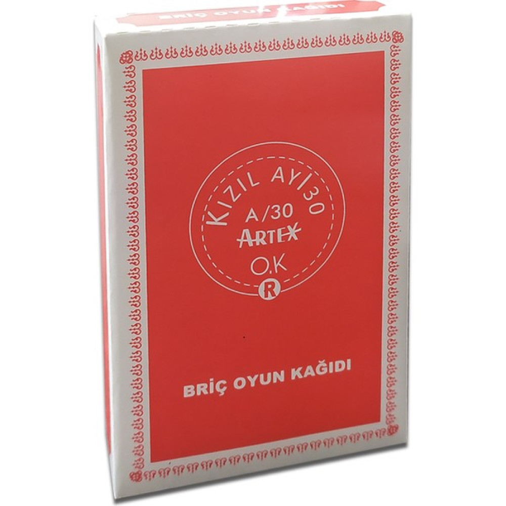 Kızılay A30 Iskambil Oyun Kağıdı Tek Deste Oyun Takımları Fiyatı