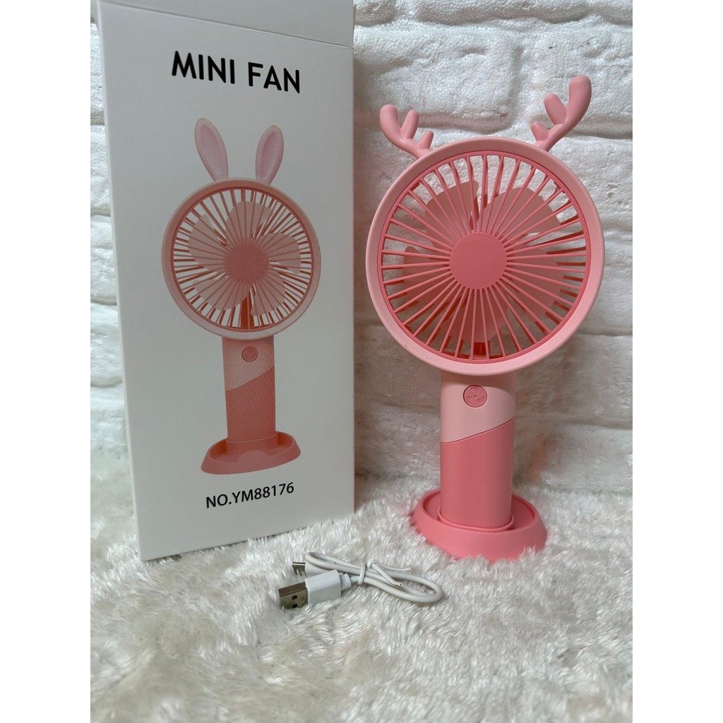 Kızılkaya oyuncak Kutulu Şarjlı 3 Kademeli Minik Fan 20 cm - Pembe Anne Bebek Oyuncak Fiyatı