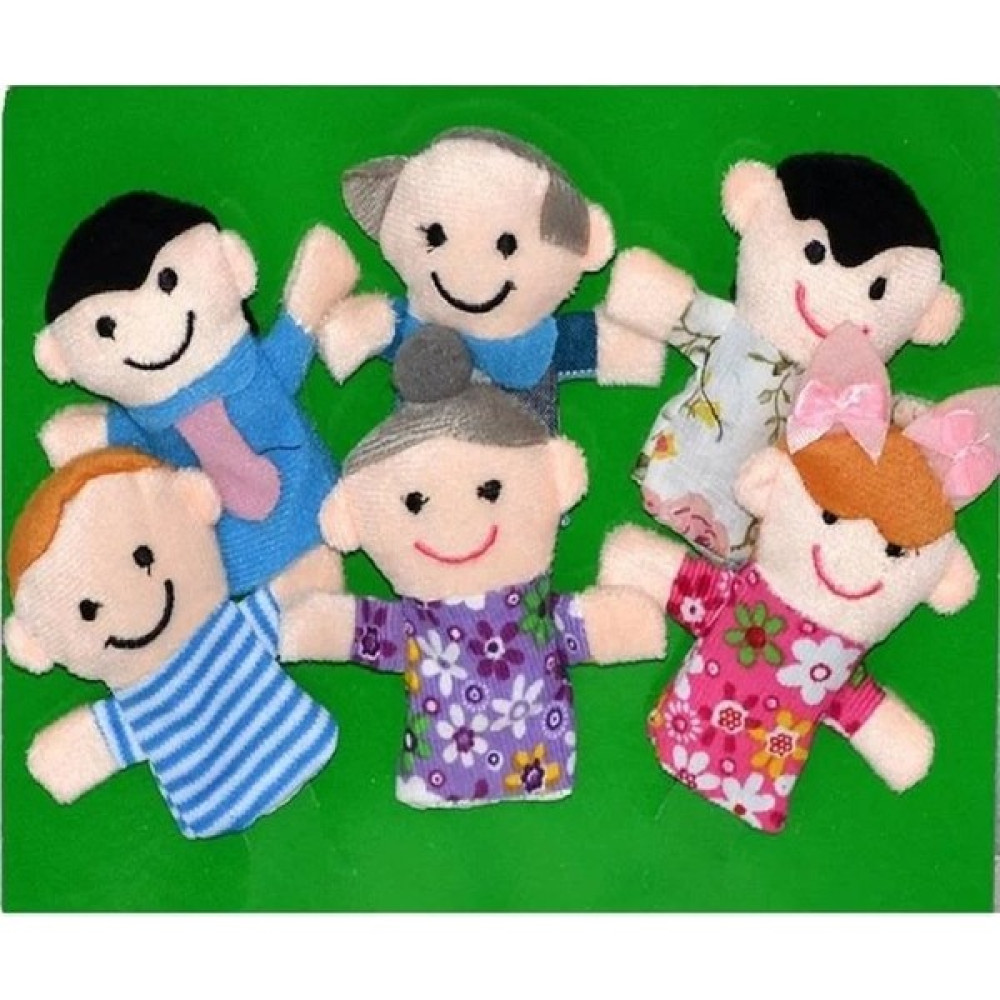 Kızılkaya oyuncak KZL-1310072 Aile Parmak Kukla 6'lı Bebek Oyuncakları Fiyatı