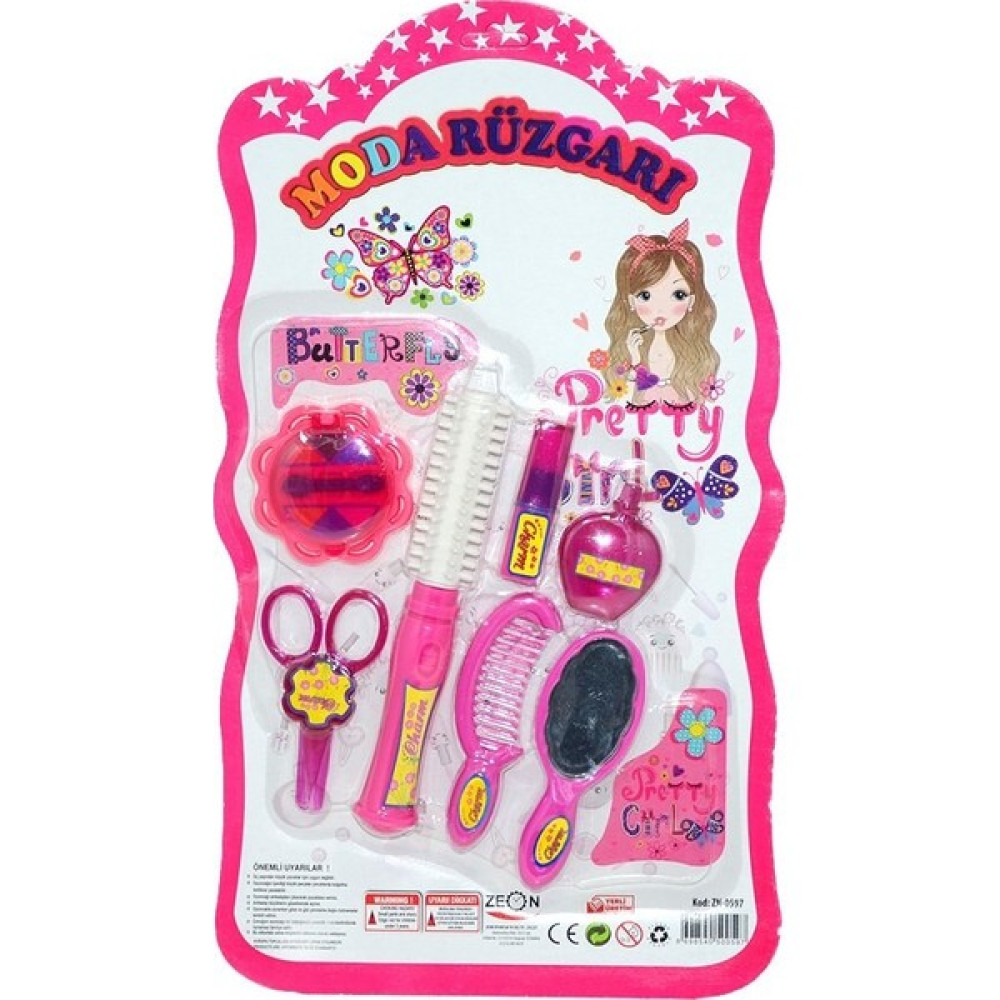 Kızılkaya ZEON-ZN-0597 Kartela Makyaj Set 84 - Pembe Oyuncak Fiyatı