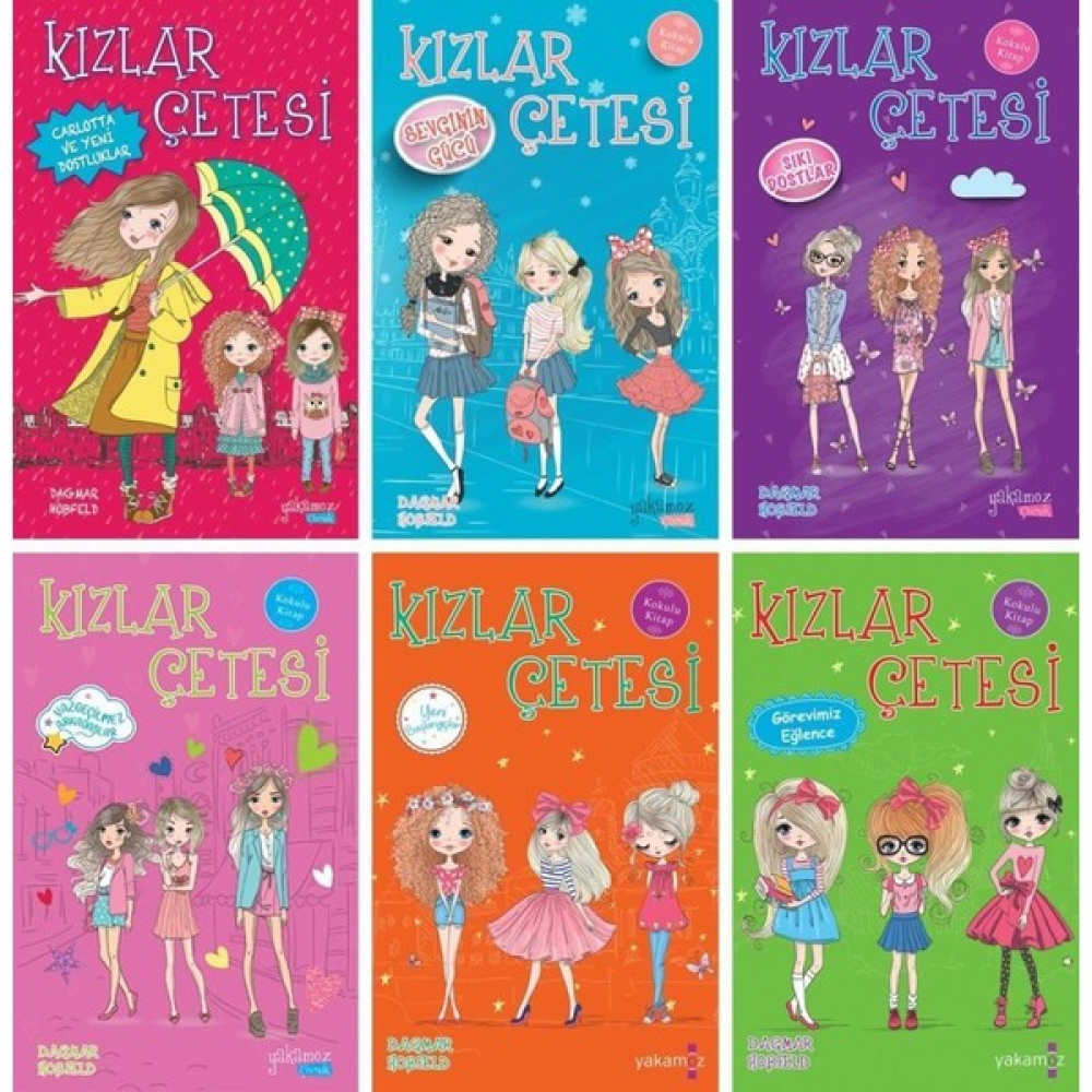 Kızlar Çetesi Seti 6 Kitap - Dagmar Hobfeld Çocuk Öykü Fiyatı