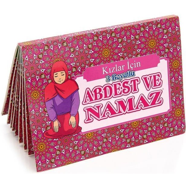 Kızlar Için 3 Boyutlu Abdest ve Namaz Öğreten Kitap Diğer Fiyatı
