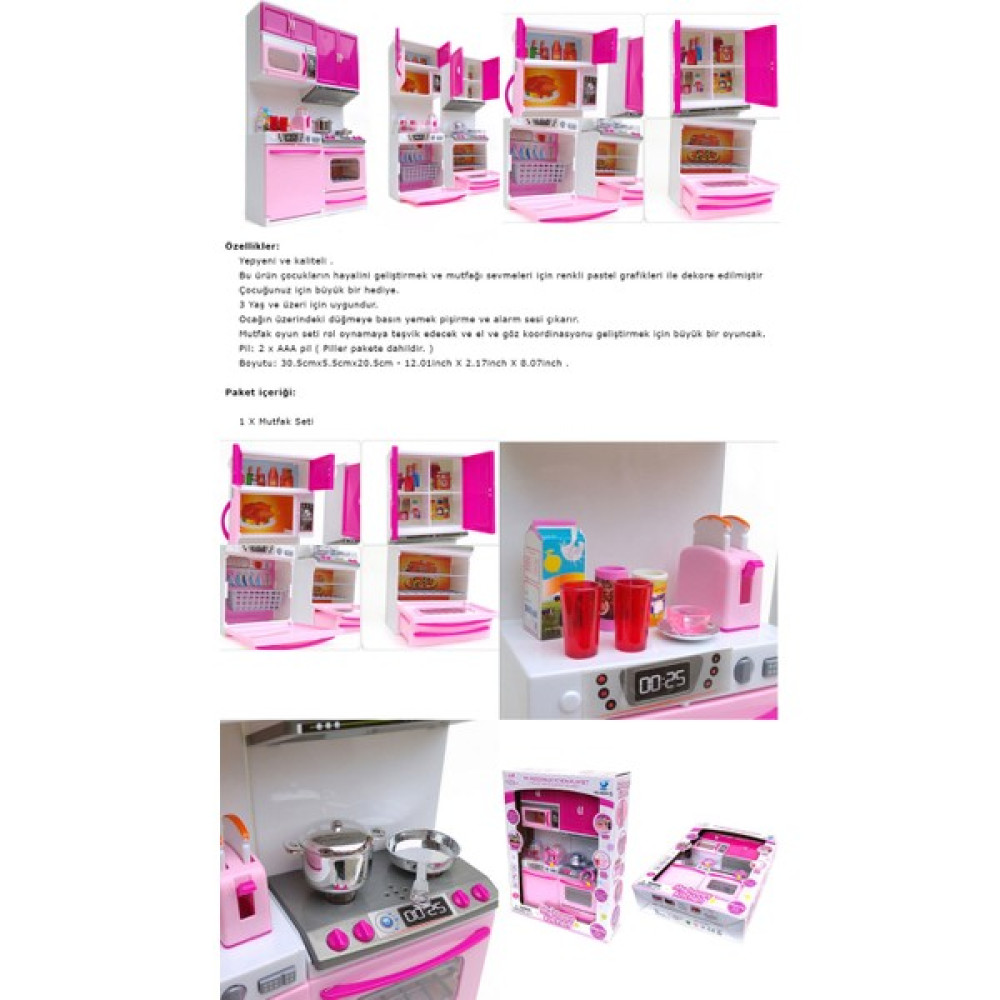 Kkd Oyuncak Mutfak Seti Açılır Kapak Barbie Bebeğe Uygun Set Oyun Seti Fiyatı