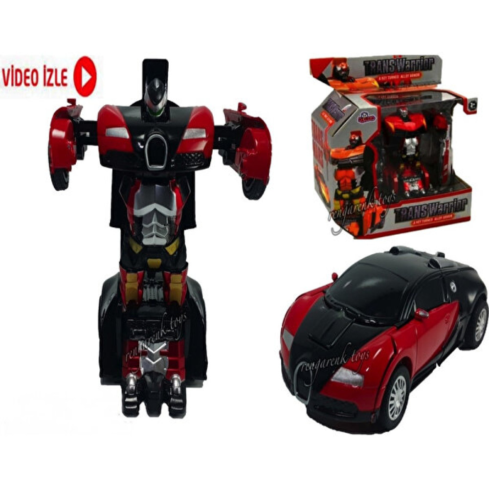 Kkd Transformers Robot Araba Çek Bırak Oyuncaklar - Robota Dönüşen Araba Oyuncak Araç Fiyatı