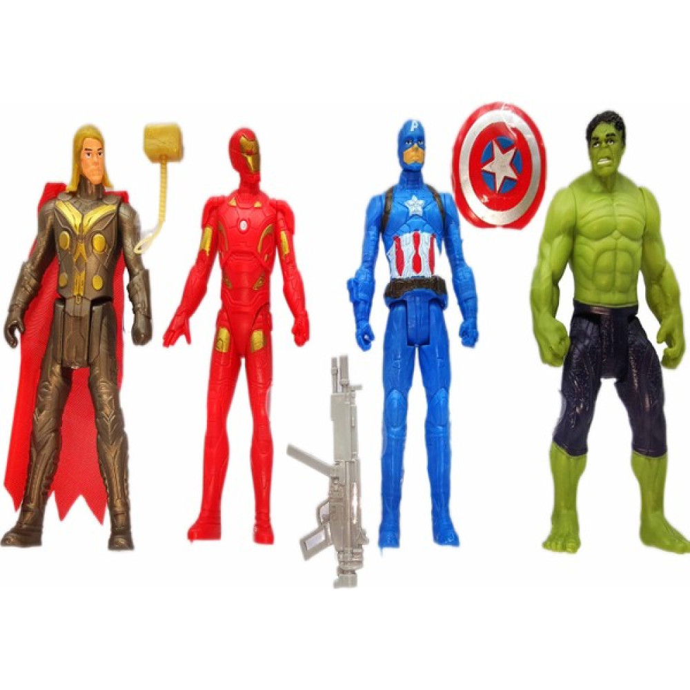 Kkd Yenilmezler Oyuncak 5 Li Thor Kaptan Amerika Ironman Hulk Ultron Oyuncak Fiyatı