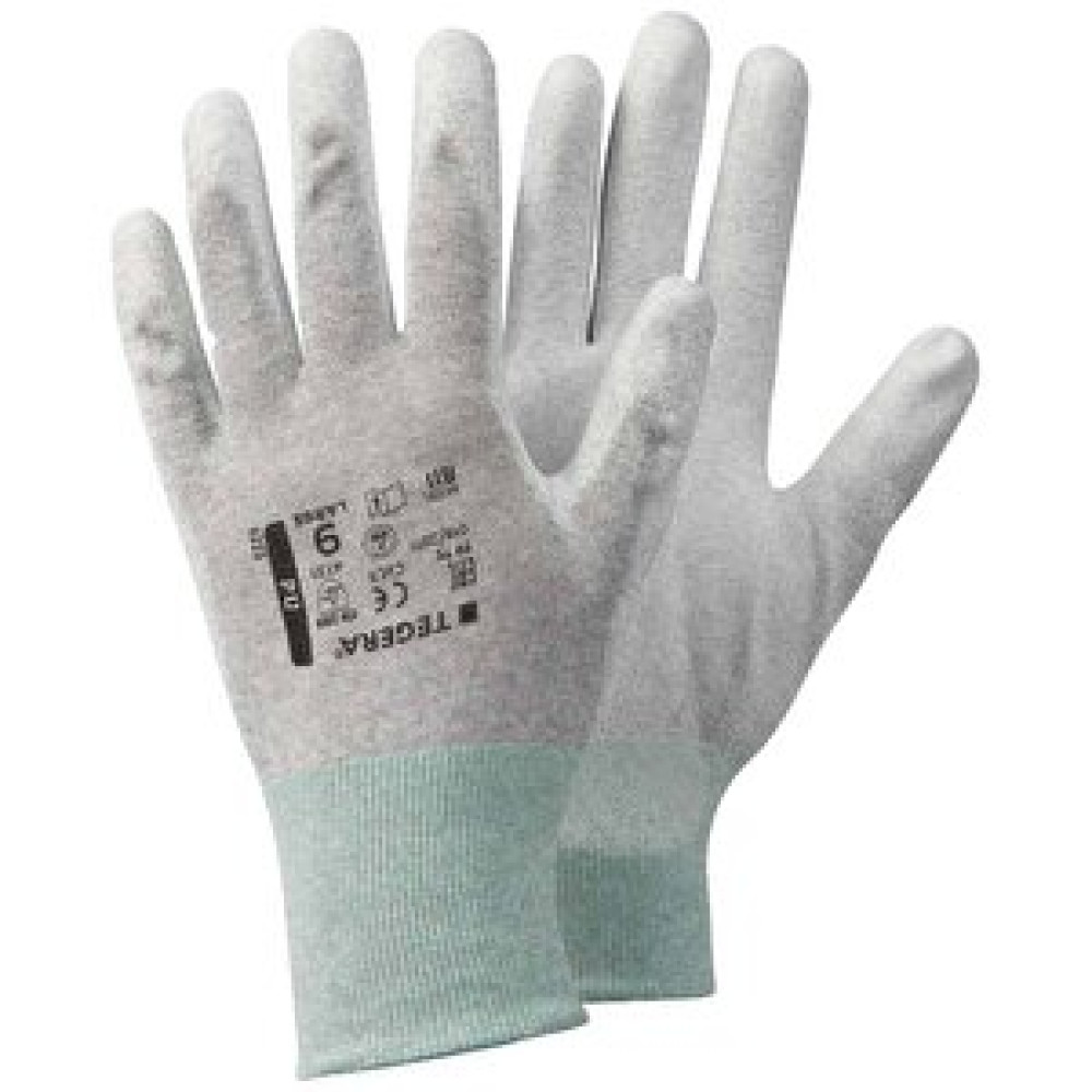 Kkdavm Antistatik Pu Eldiven Tegera 811 9 (L) İş Eldiveni Fiyatı