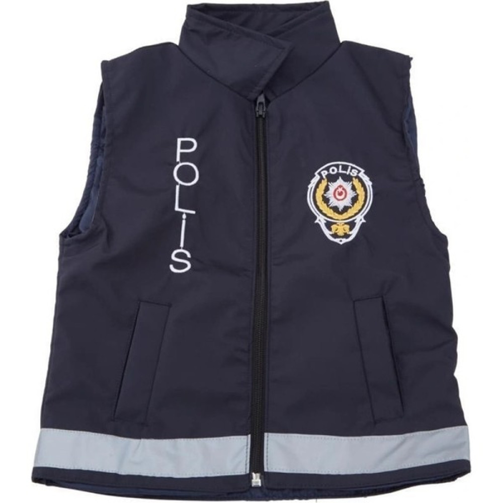Kkdstock Çocuk Polis Yeleği 1-12 Yaş Polis Kıyafeti Erkek Çocuk Yelek Fiyatı