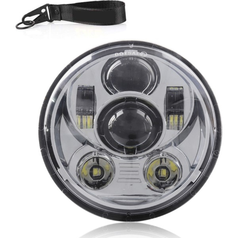 KKmoon 12V Motosiklet Far Yuvarlak LED Sürüş Lambası Far, (Yurt Dışından) - Standart - Beyaz Motorsiklet Lambaları Fiyatı