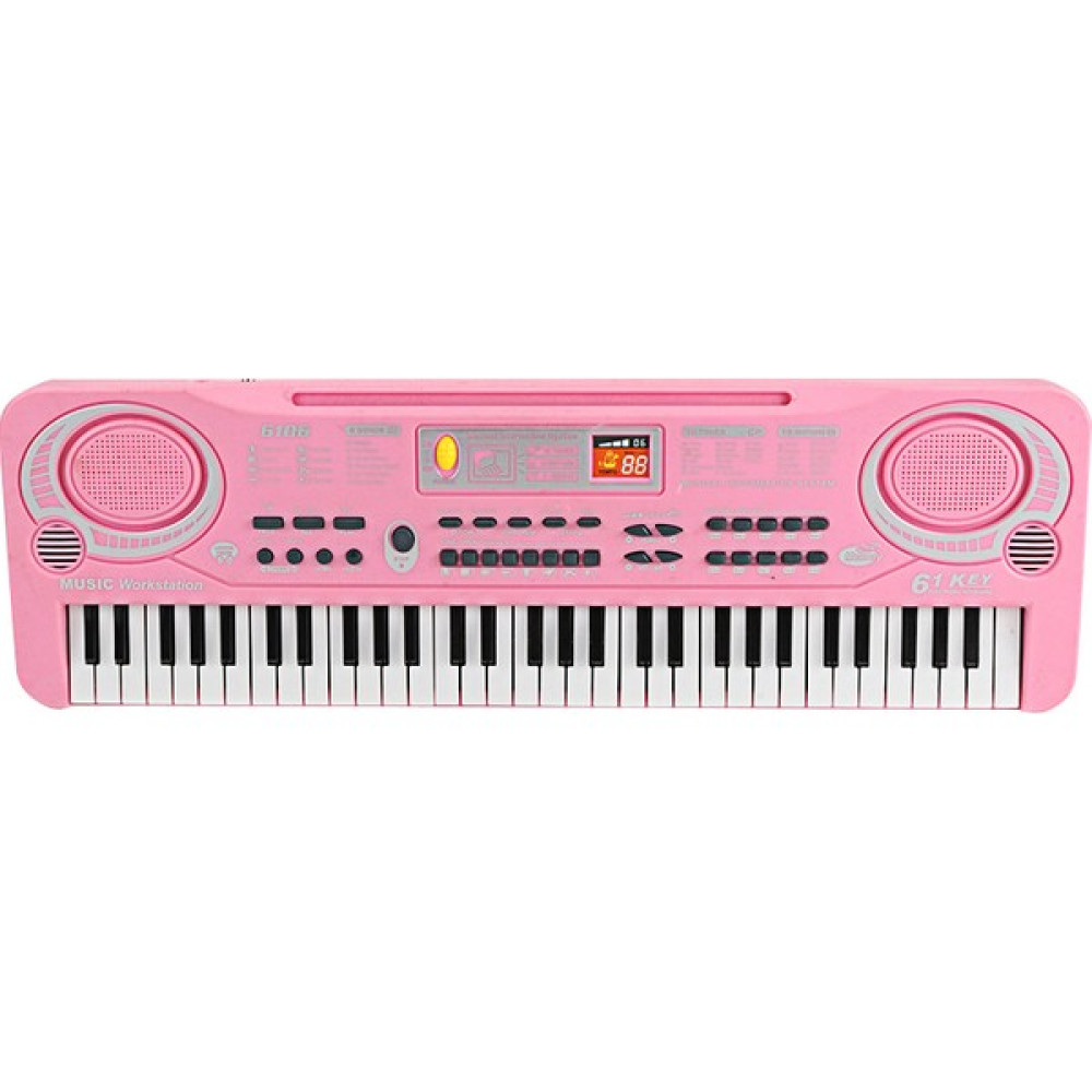 Kkmoon 61 Tuşlar Elektronik Organ USB Dijital Klavye Piyano (Yurt Dışından) - Pembe Eğitici Oyuncak Fiyatı