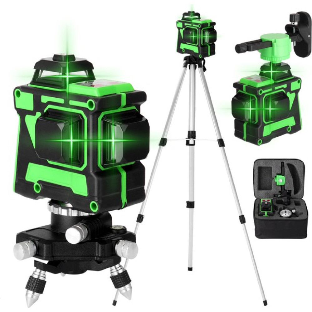 Kkmoon Çok Fonksiyonlu 3D 12 Çizgili Lazer Seviye Ölçer - Çok Renkli (Yurt Dışından) Diğer Test ve Ölçüm Cihazları Fiyatı