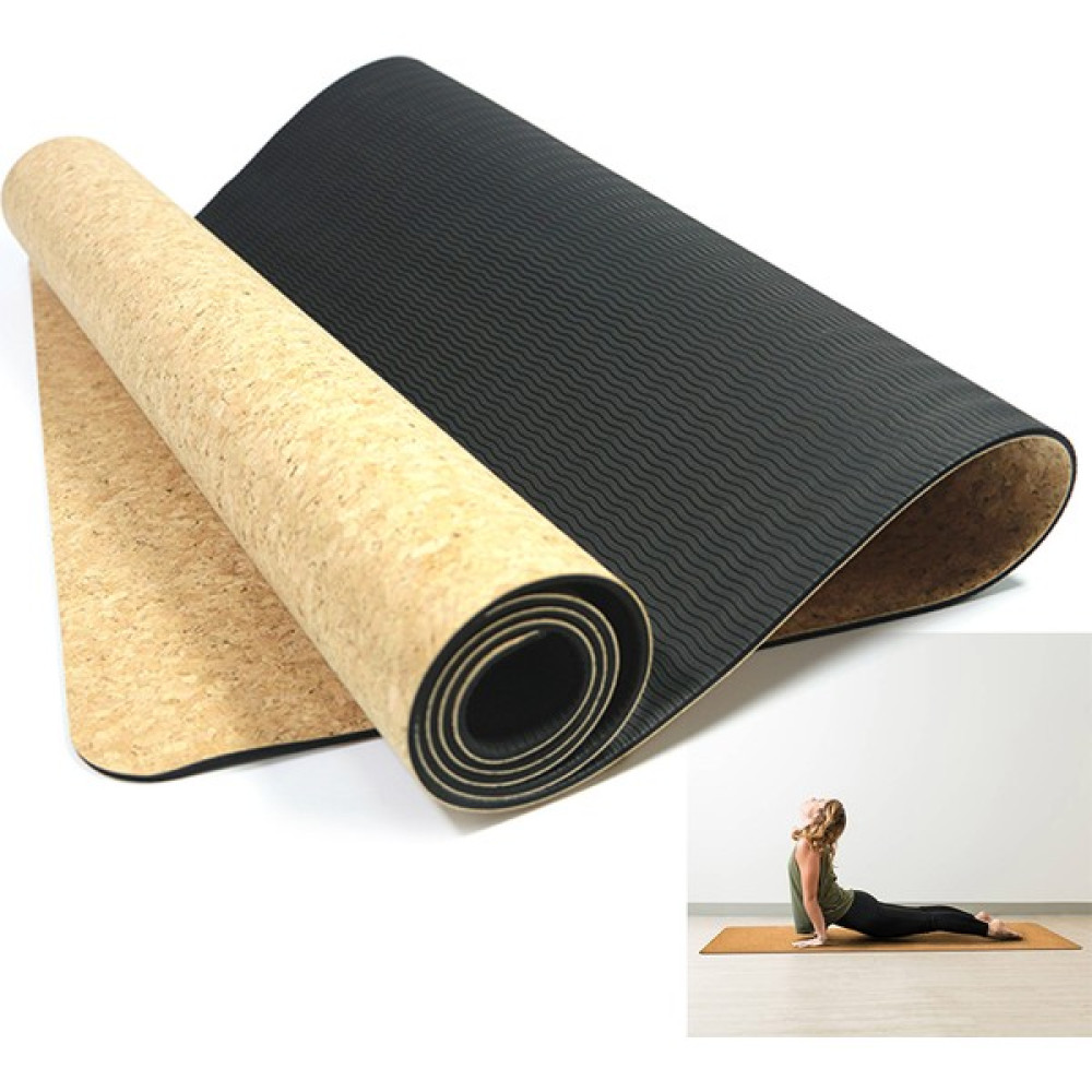 KKmoon Mantar Yoga Mat Doğal Mantar Mat Kaymaz Egzersiz Mat (Yurt Dışından) Pilates Minderi Fiyatı