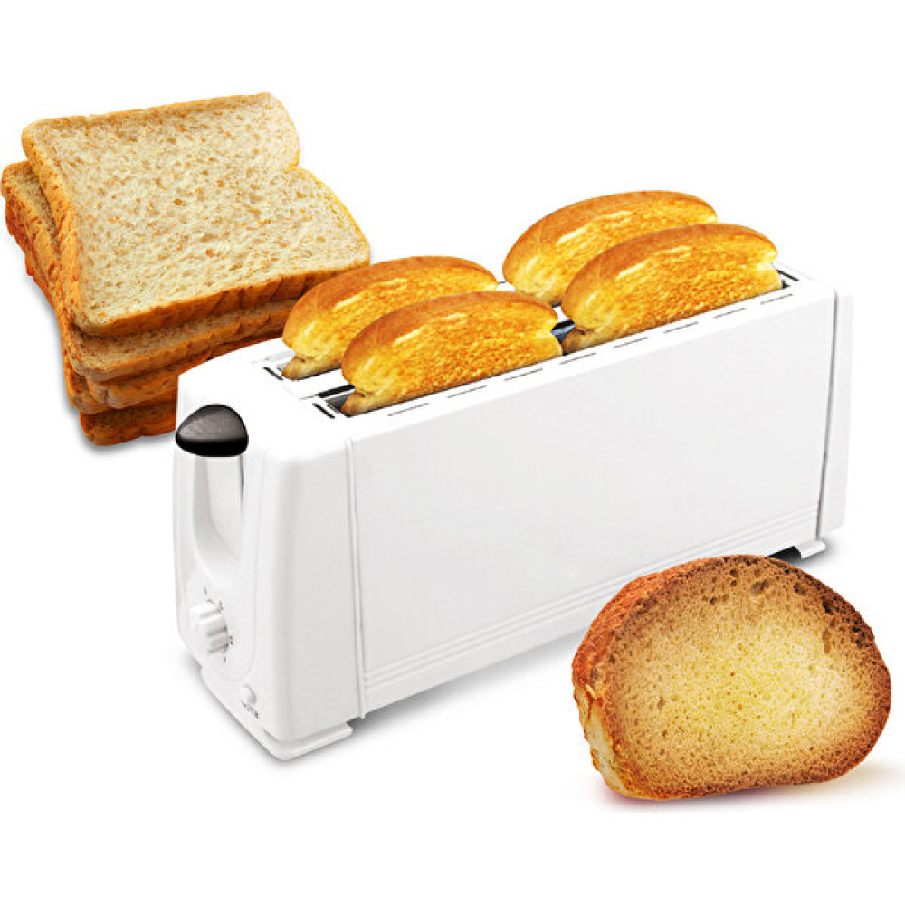 KKmoon Tost Makinesi Ab Standardı 220 V Ev Paslanmaz Çelik (Yurt Dışından) - Beyaz Ekmek Kızartma Makineleri Fiyatı