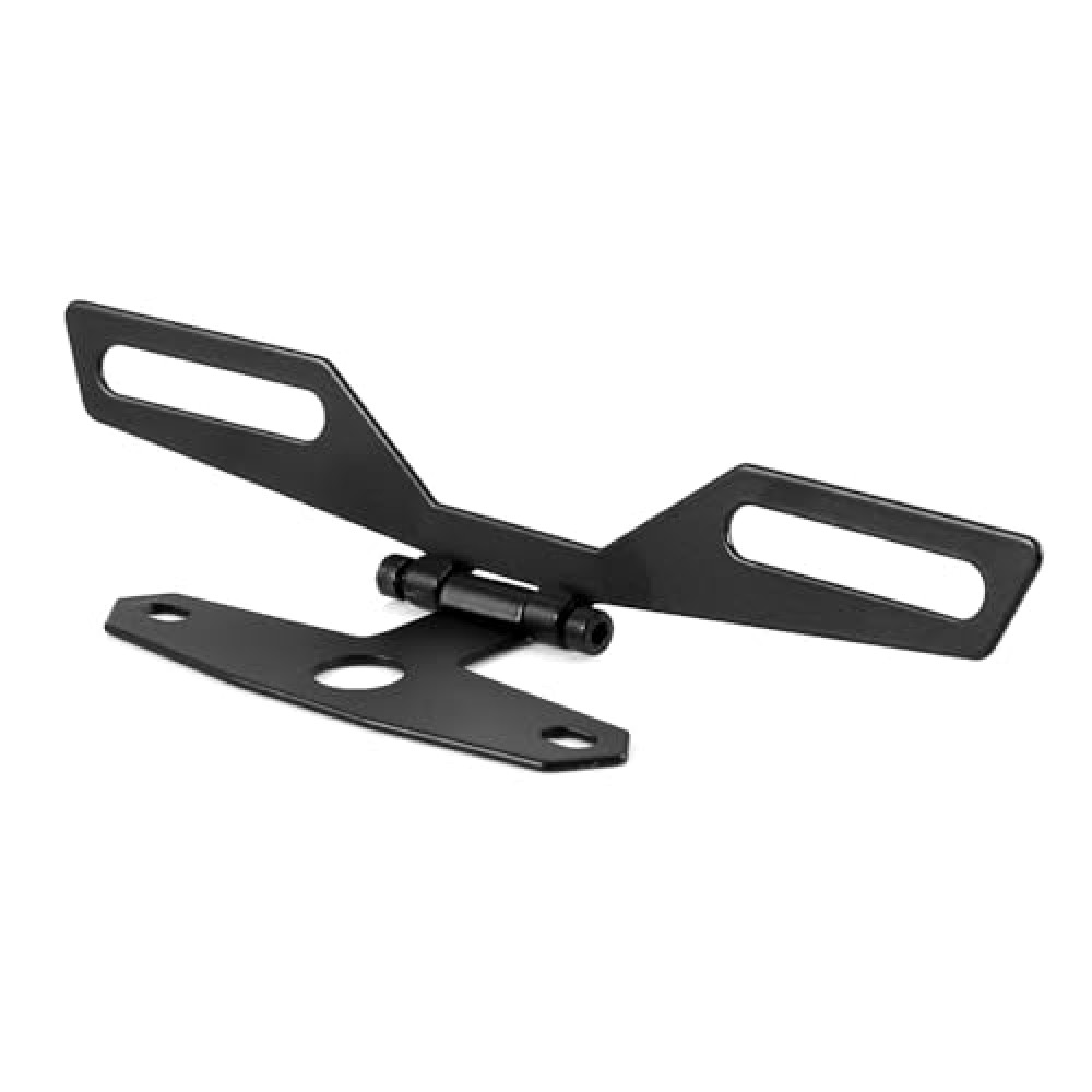 Klanata Universal Adjustable Motorcycle License Plate Bracket, Motorcycle License Plate Flipper, Motorcycle License Plate Holder, Motorcycle Plate Mount for ATV