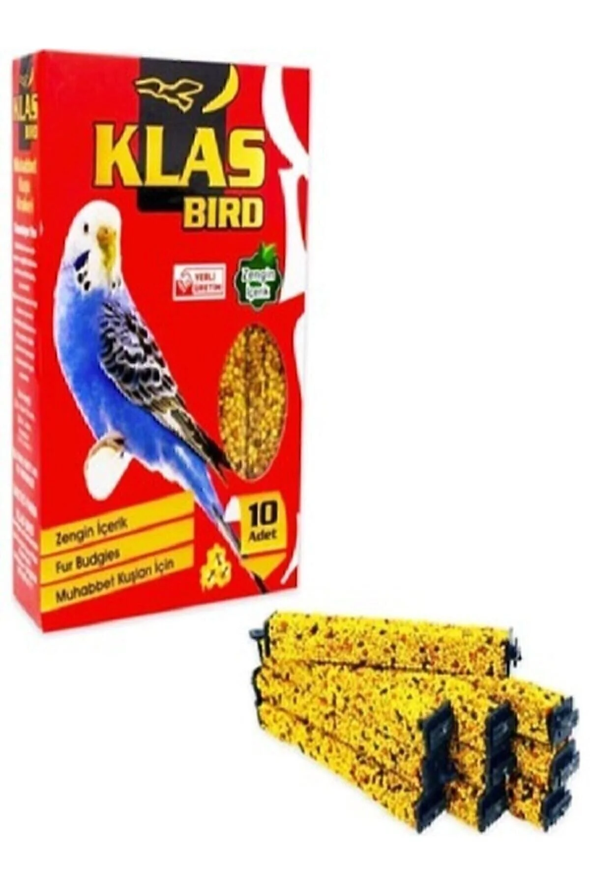 Klas Bird Muhabbet Kuşu Ballı Kraker - 10lu Paket" Evcil Hayvan Ürünleri Fiyatı
