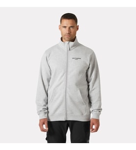 Klasik Logolu Fermuarlı Sweatshirt M-931 AÇIK GRİ Dağcılık Malzemeleri Fiyatı