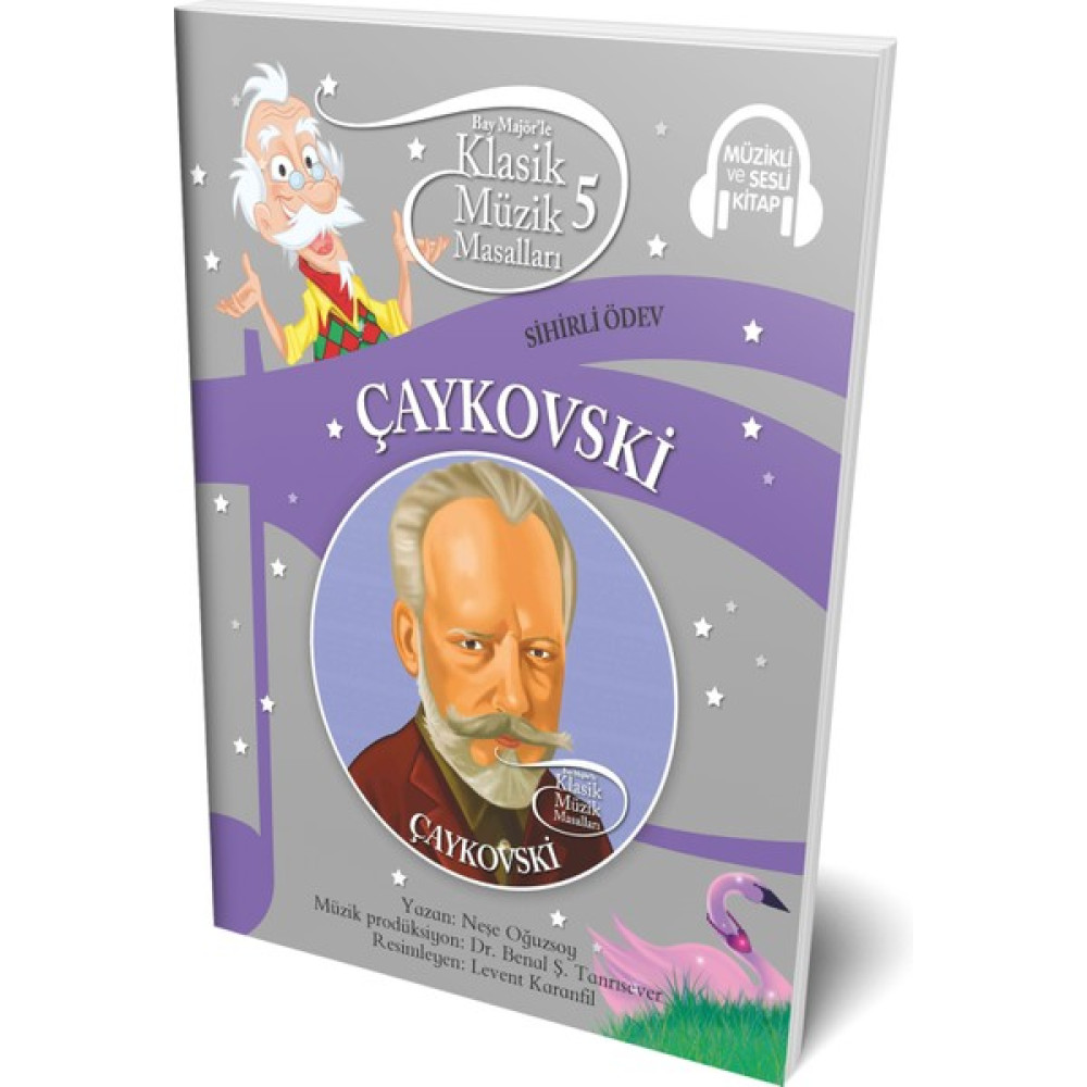 Klasik Müzik Masalları 5: Çaykovski - Sihirli Ödev  (Müzikli ve Sesli Kitap) - Karton Kapak Çocuk ve Gençlik Fiyatı