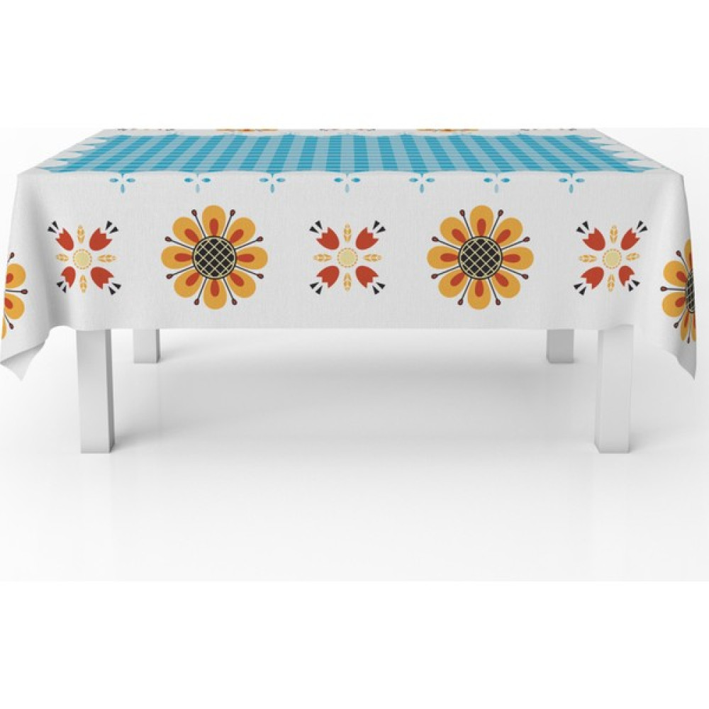 Klasik Okul Sıra Masa Örtüsü - Dertsiz, Leke Tutmaz, Kolay Temizlenir - 150 x 220 cm - Mavi Masa Örtüsü Fiyatı