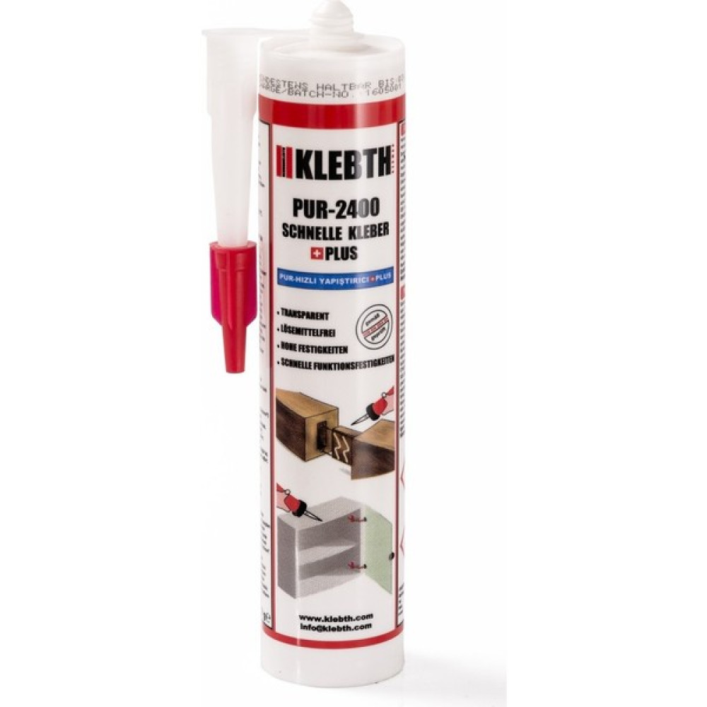 Klebth PUR-2400 Schnelle Kleber Hızlı Yapıştırıcı 300 ml Nalburiye & Hırdavat Fiyatı