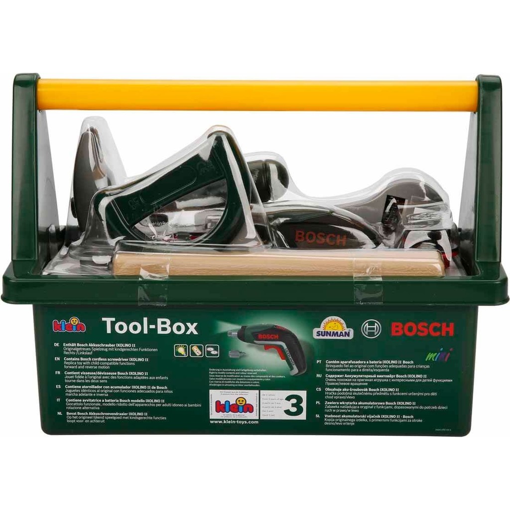 Klein Toys 8436 Bosch El Çantalı Oyuncak Tamir Seti 17 Parça Diğer Fiyatı