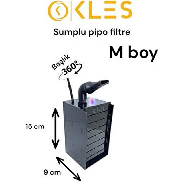 Kles Sumplu Pipo M Boy , Pipo Sump Filtre Hamburg Filtre Sistemi Seyyar Sump Akvaryum Filtresi Evcil Hayvan Ürünleri Fiyatı