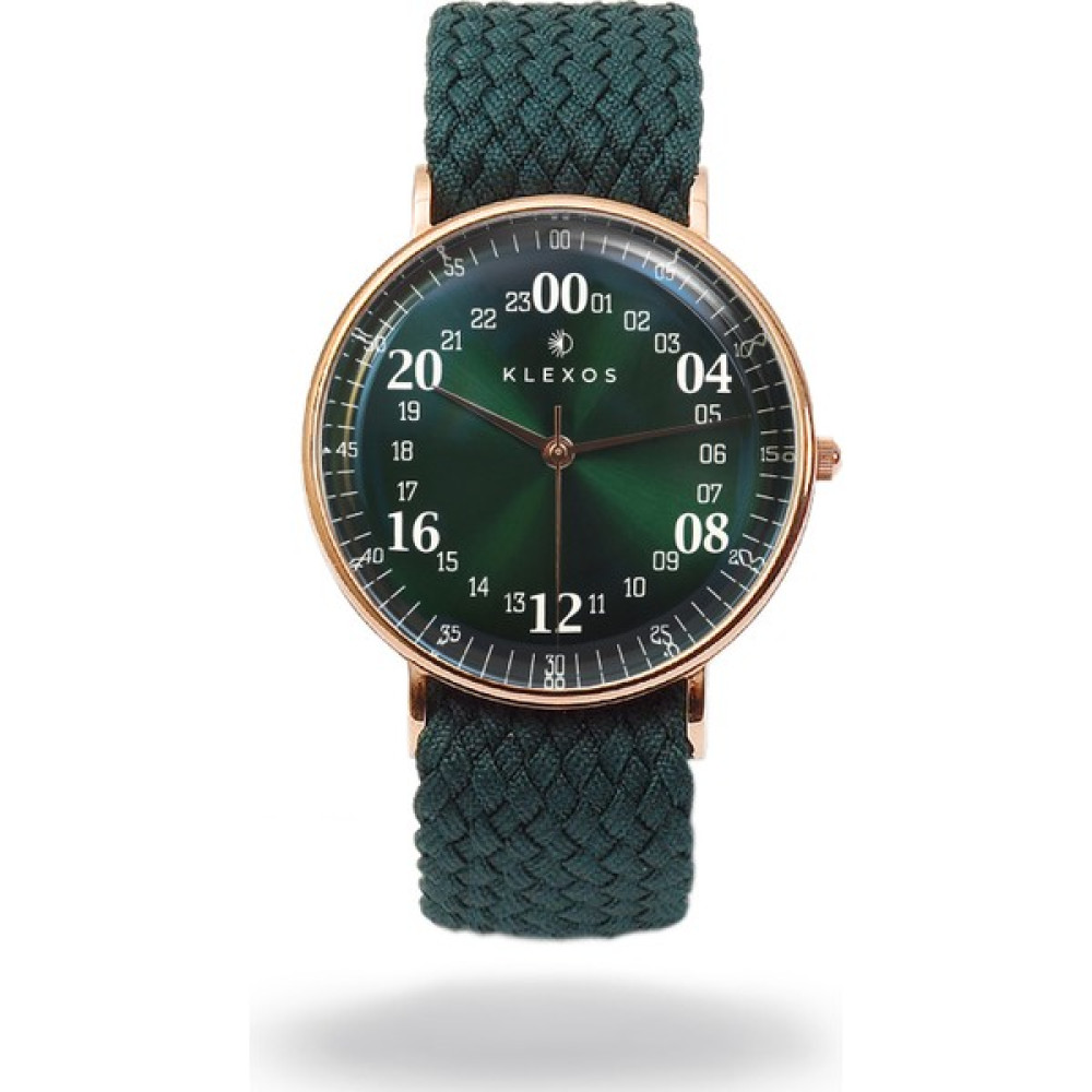Klexos 24 Saat Kadranlı Kol Saati | Dream Everglades Rose Gold Casual Kol Saatleri Fiyatı