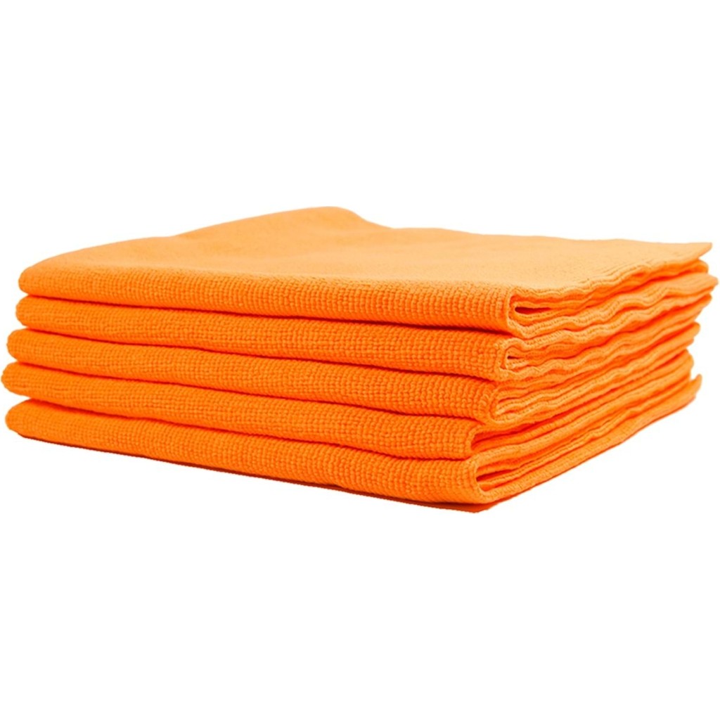 Klın Zero Finish Hd Mikrofiber Lazer Kesim Çok Amaçlı Silme Bez 5'li Paket (Turuncu) - 40X40CM Oto Bakım Bezleri Fiyatı