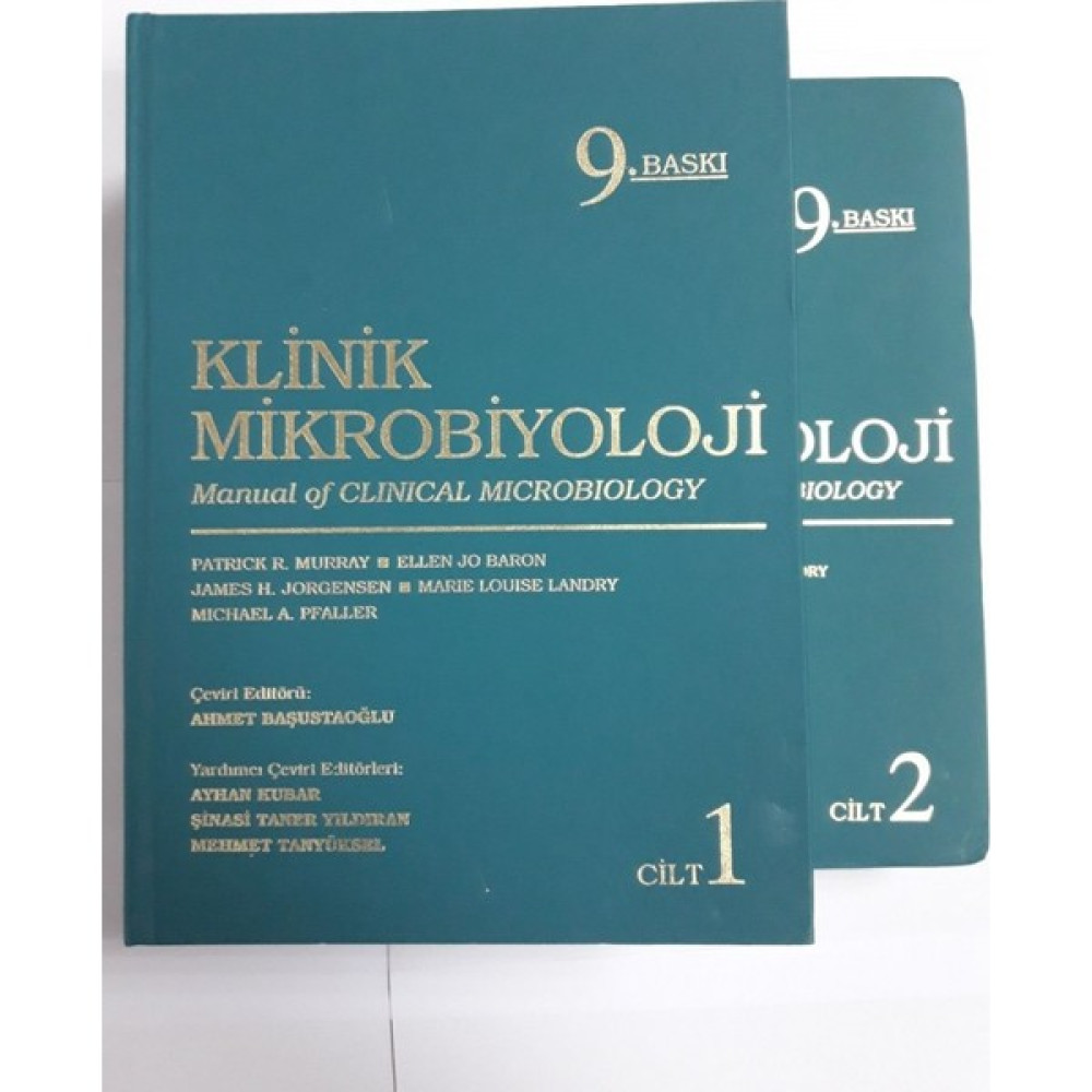 Klinik Mikrobiyoloji- Murray 1-2 Cilt Tıp Kitapları Fiyatı