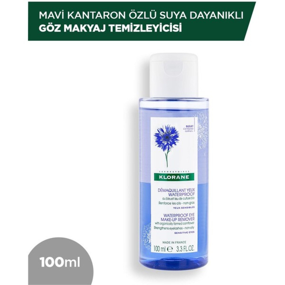 Klorane Çift Fazlı Göz Makyaj Temizleyicisi 100 Ml Makyaj Temizleyicileri Fiyatı