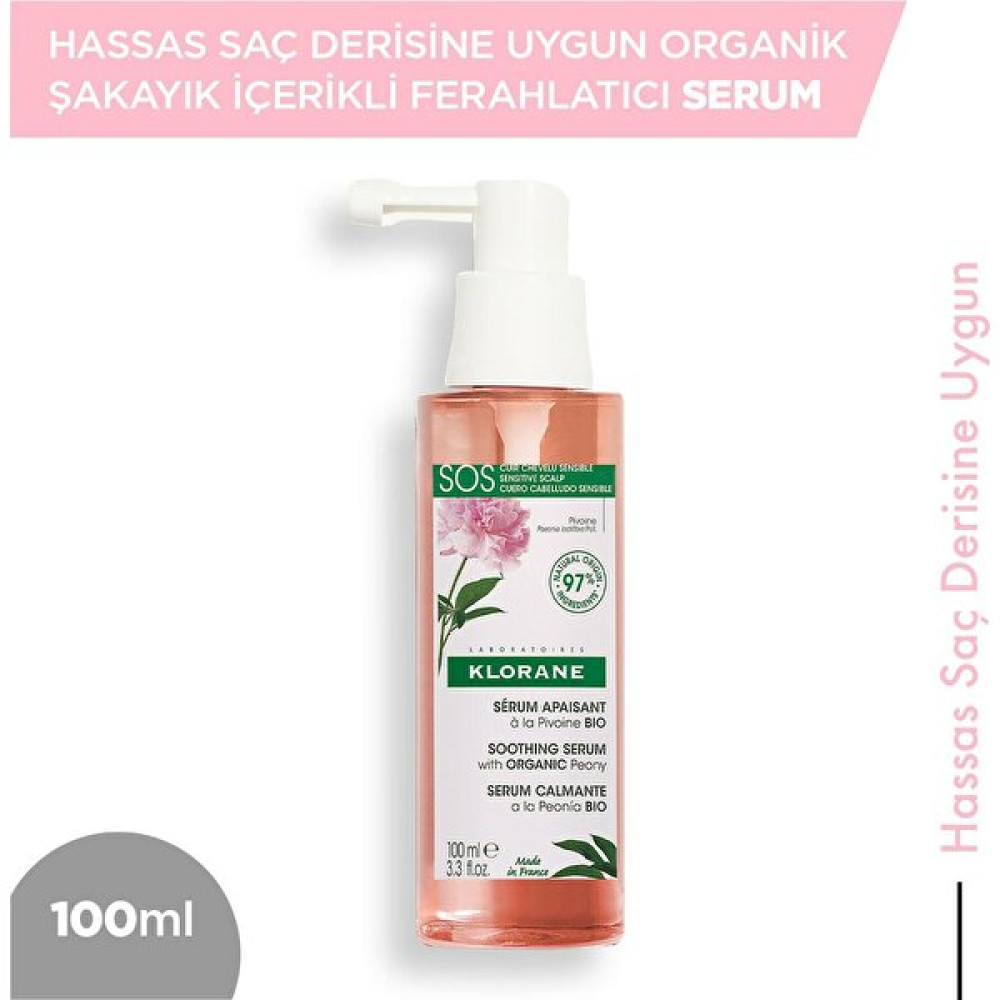 Klorane Organik Şakayık Içeren Yatıştırıcı Sos Saç Serum 100 Ml - 1 Saç Bakım Maskeleri & Serumlar & Spreyler Fiyatı