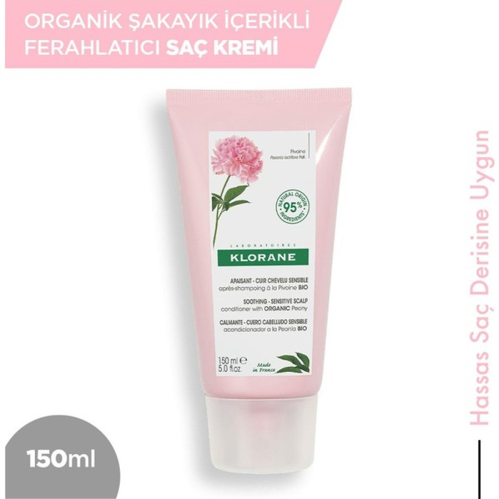 Klorane Organik Şakayık Içerikli Ferahlatıcı Saç Kremi 150 Ml - 1 Şampuan ve Saç Kremi Fiyatı