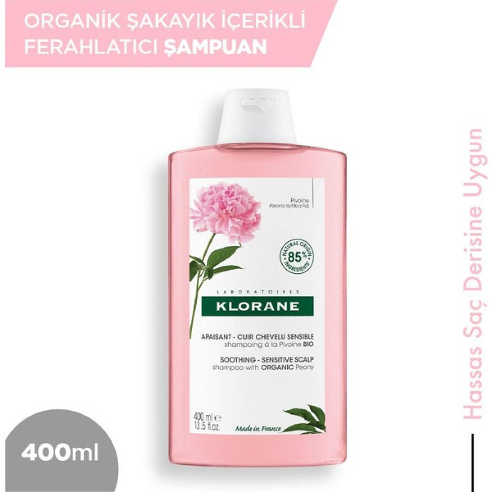 Klorane Organik Şakayık Içerikli Ferahlatıcı Şampuan 400 Ml - 1 Şampuan ve Saç Kremi Fiyatı