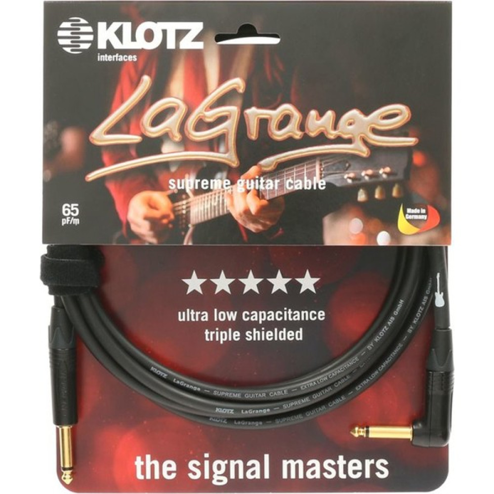 Klotz La-Grange Neutrik Altın Açılı Uçlu 3 mt Enstrüman Kablosu Oto Boyaları Fiyatı