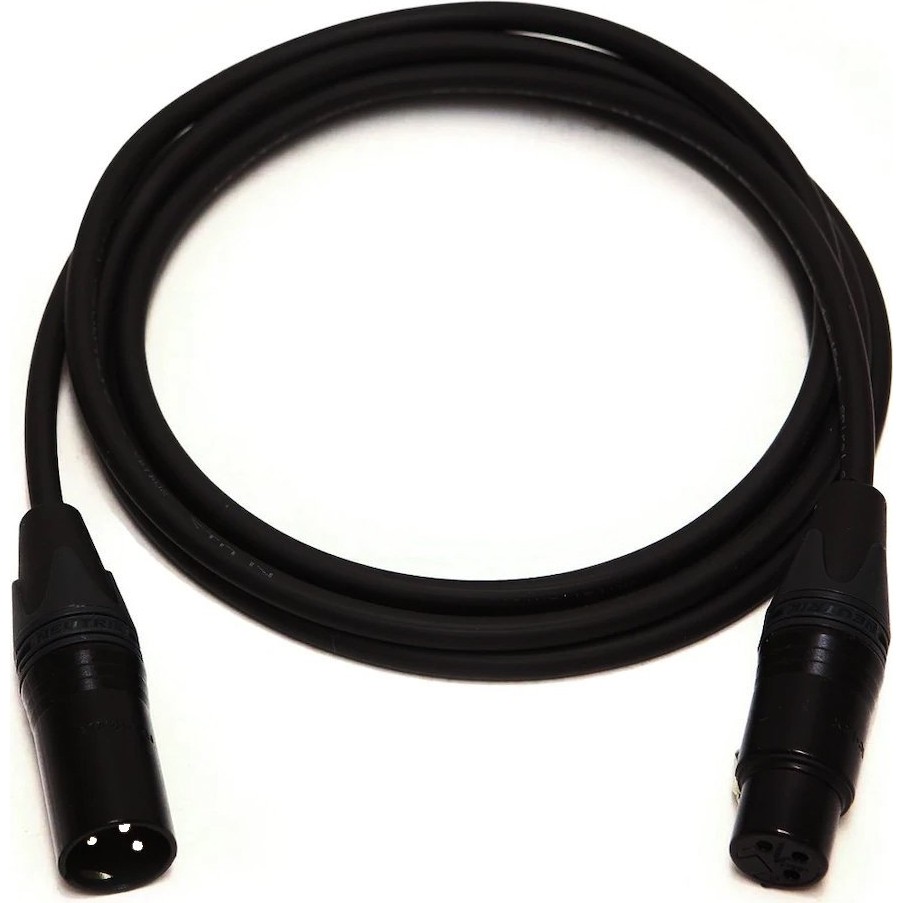 Klotz & Neutrik Balanslı Xlr Erkek - Xlr Dişi Hoparlör - Mikrofon Kablosu Siyah - 3 Metre Stüdyo ve Sahne Ekipmanları Fiyatı