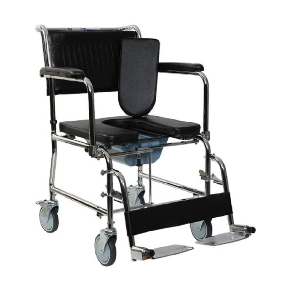 Klozetli Tekerlekli Sandalye G125A - Siyah - 100 cm Oto Boyaları Fiyatı