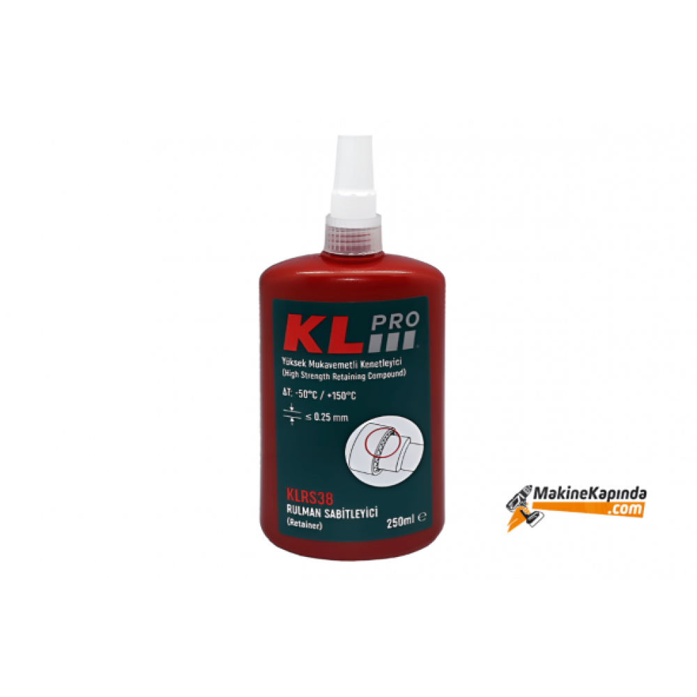 Klpro Klrs38-250 250 Ml Rulman Sabitleyici Nalburiye & Hırdavat Fiyatı