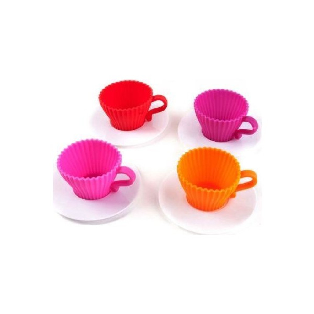 Klt 4'lü Silikon Muffin Kalıp Seti Kek Kalıpları Fiyatı