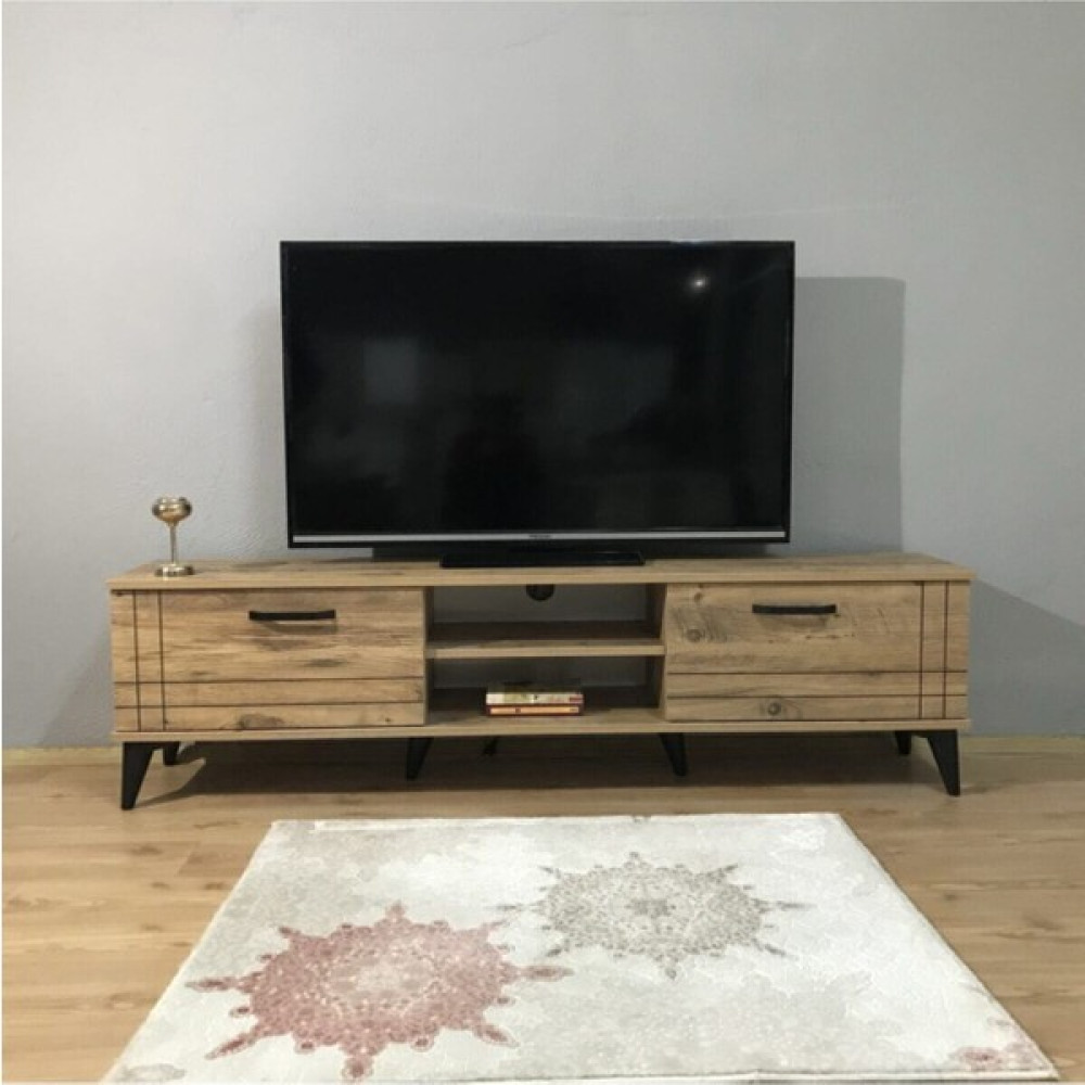 Klt Modüler Atlas Tv Ünitesi Atlantik Çam Tv Ünitesi / Sehpası Fiyatı