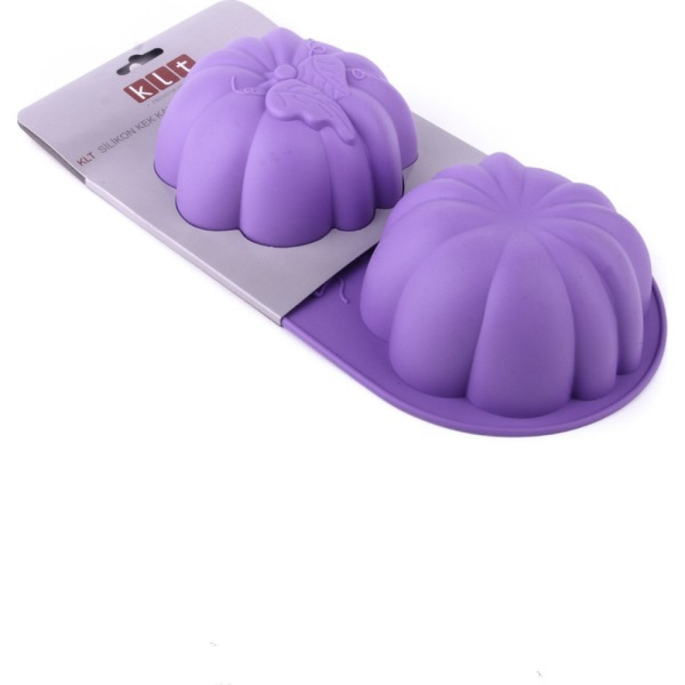 Klt Silikon Kek Kalıbı Pumpkın Mor 27X15X6CM Kek Kalıpları Fiyatı