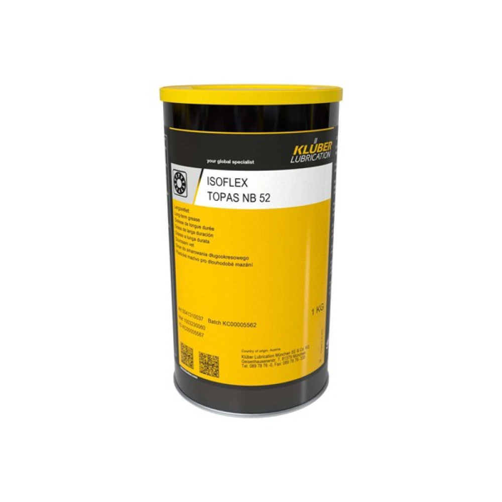Klüber Lubrication Isoflex Topas Nb 52 1kg Motor Yağı Fiyatı