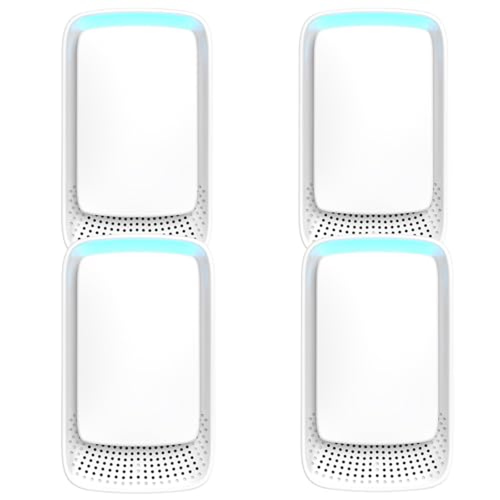 KLVEU Negative Ion Air Purifier,Ionic Air Purifiers for Home Plug in, Bedroom, Office, Mini Portable Air ionizers for Home Plug in (4PCS)