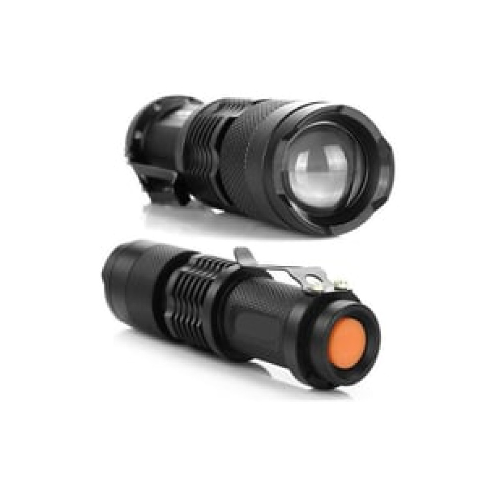 KM-87 Polis Tipi Zoomlu Şarjlı Metal Dağ Kamp Cep Feneri Cree Led 2300 Lumens El Feneri Fiyatı