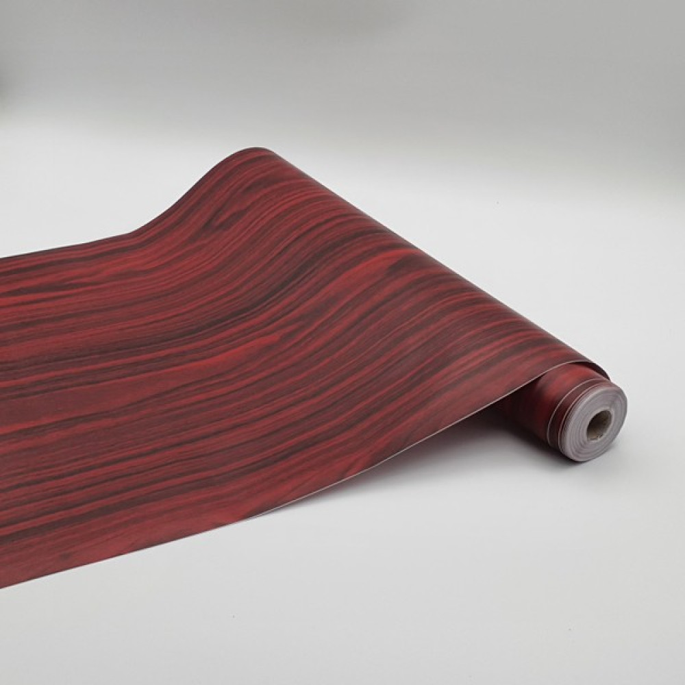 K&M Hometex Kendinden Yapışkanlı Folyo Pvc Kaplama -Kızıl Ahşap -45X15 mt Duvar Kağıdı Fiyatı